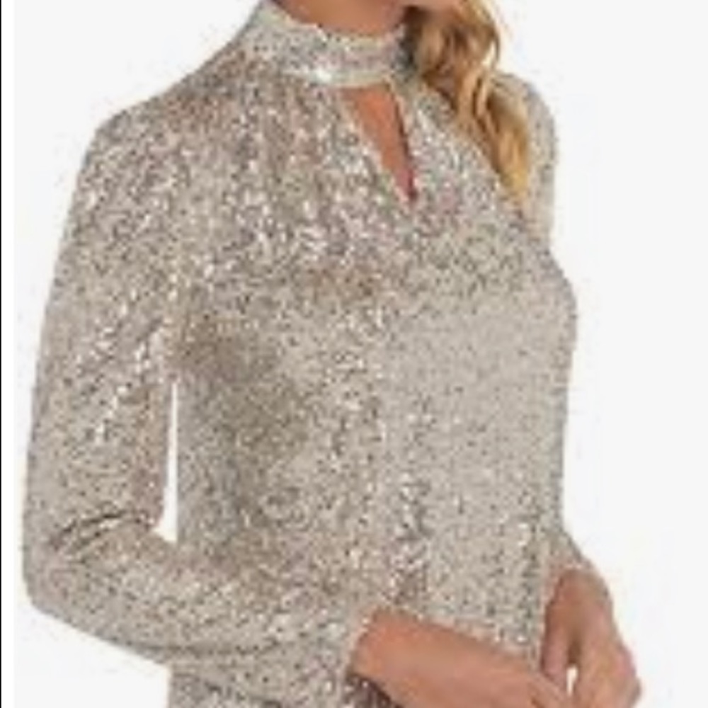 ⭐️ Firm Price ⭐️ Cable and gauge shimmery Medium top - Picture 1 of 9
